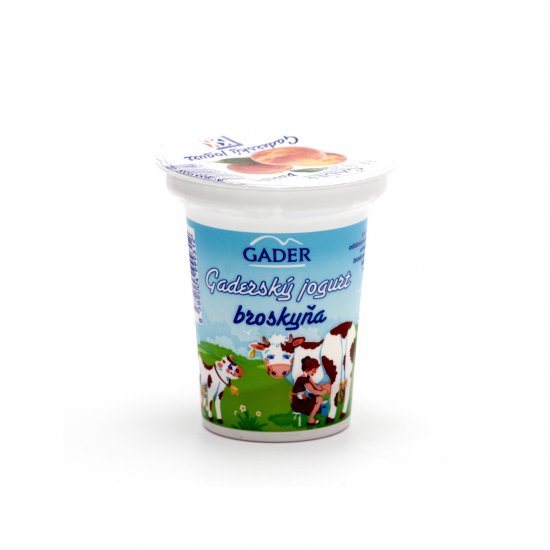 Gaderský broskyňový jogurt 145g