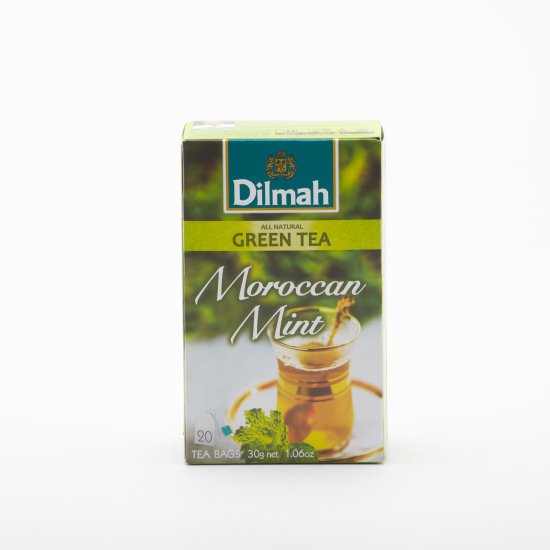 Dilmah green tea moroccan mint 30g