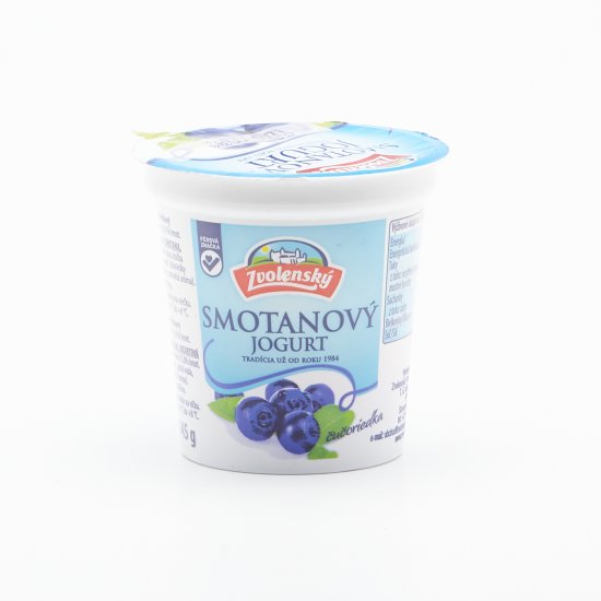 Smotanový jogurt s čučoriedkami 145g