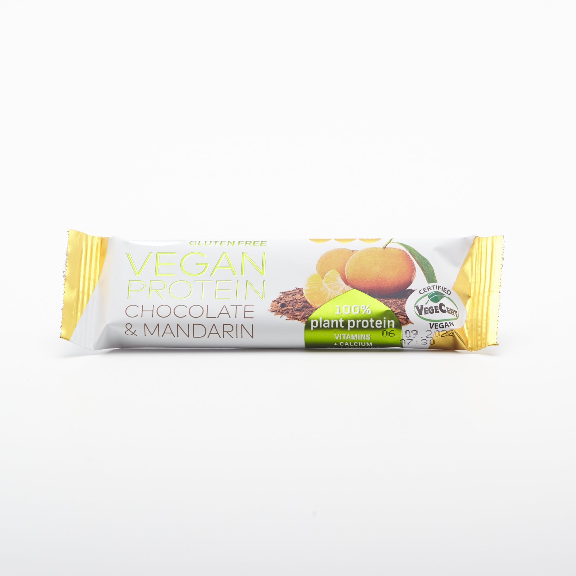 Vegan protein chocolate&mandarin 40g