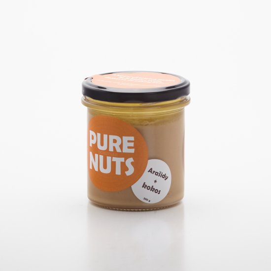 Pure Nuts Arašidy + kokos 330g