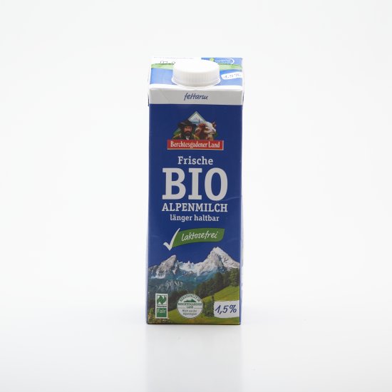BIO Alpské mlieko 1,5% bezlaktózové 1l