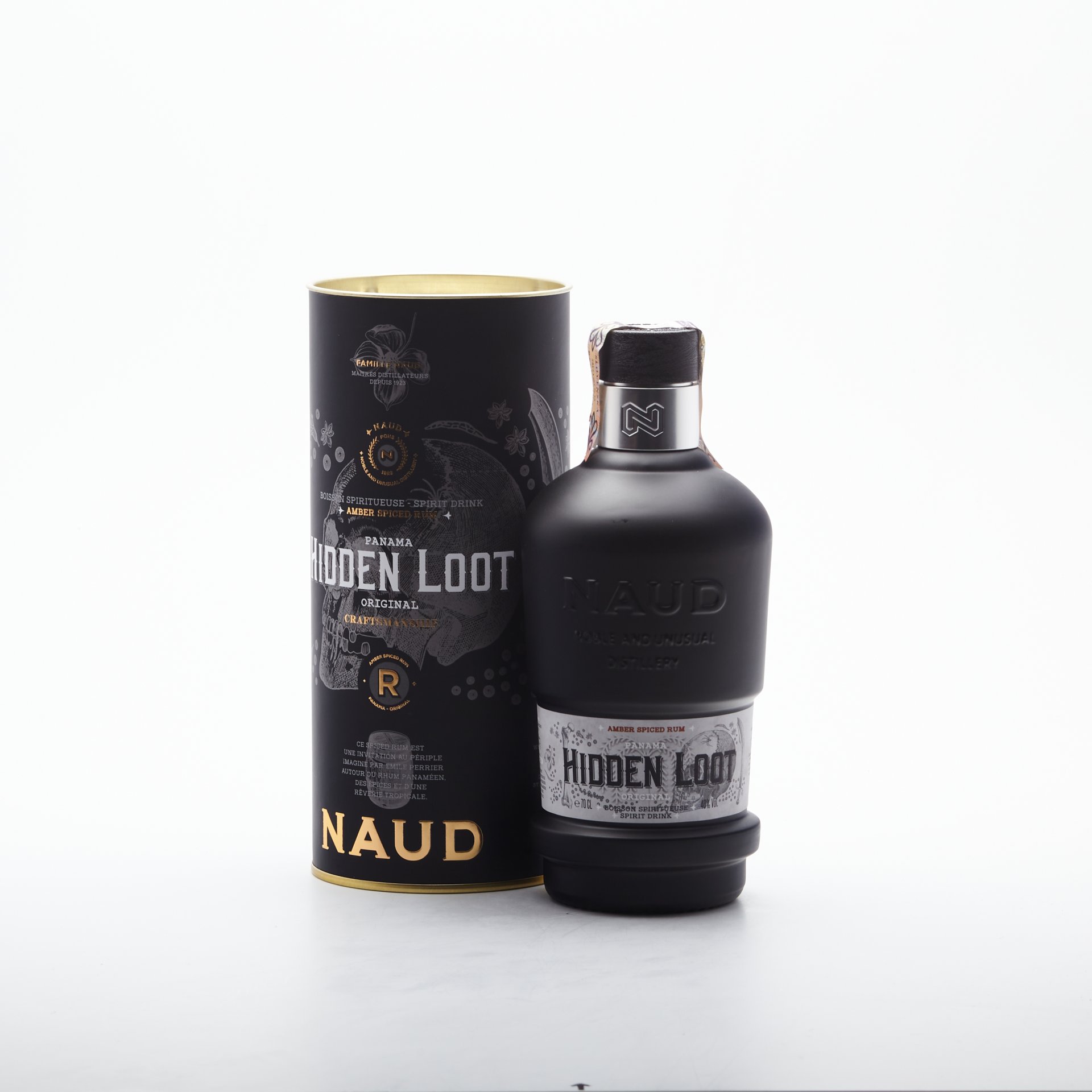 NAUD Spiced Rum Hiden Loot GB 40% 0,7l