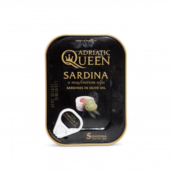 Queen sardinky v olivovom oleji 105 g