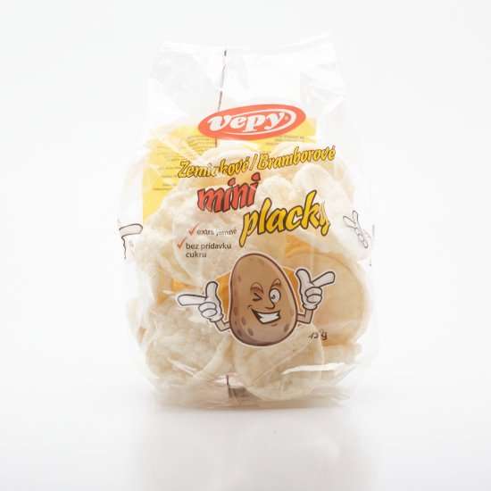 Chlebík - zemiakové placky mini 45g