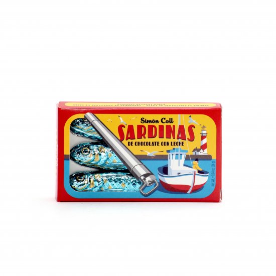 Čokoládové sardinky 24g