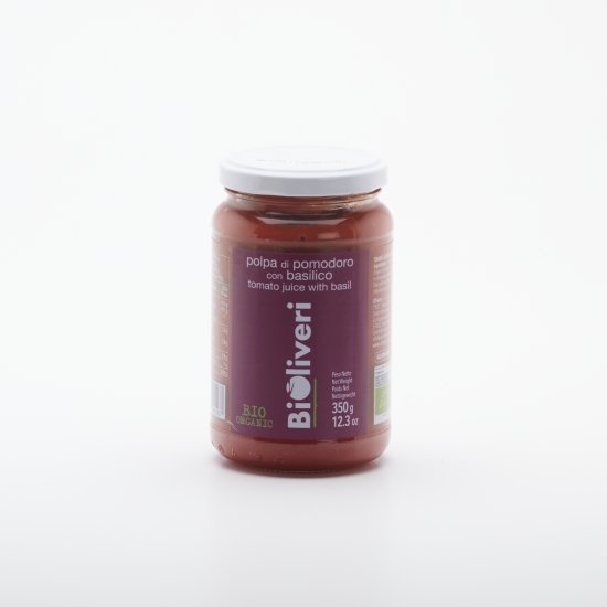 BIO tomato juice with basil 350g