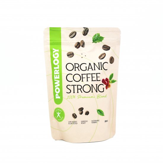 Powerlogy Organic Coffee Strong 250g