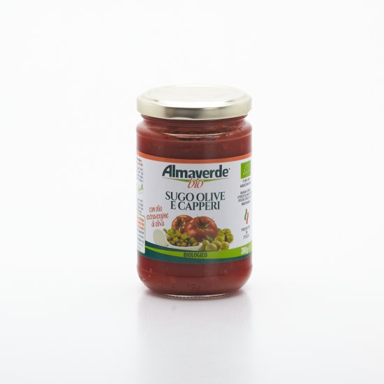 BIO Olives and capers sauce 280g