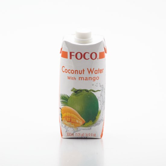 FOCO coconut water mango 500ml