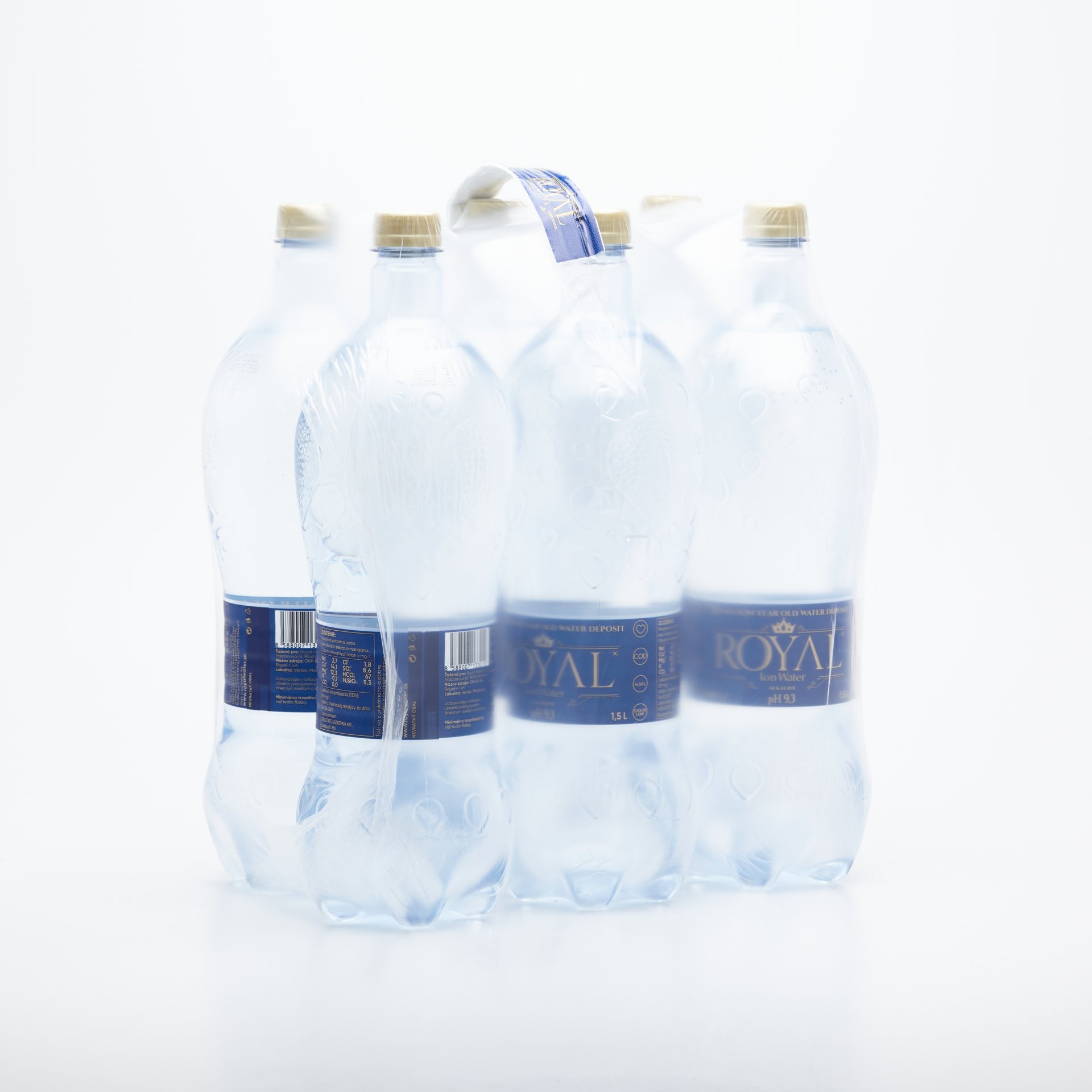 6pack Ionized Water pH9,3 1,5l
