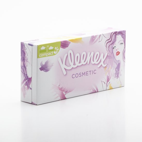 Kozm.obrúsky Kleenex Cosmetic box 80ks