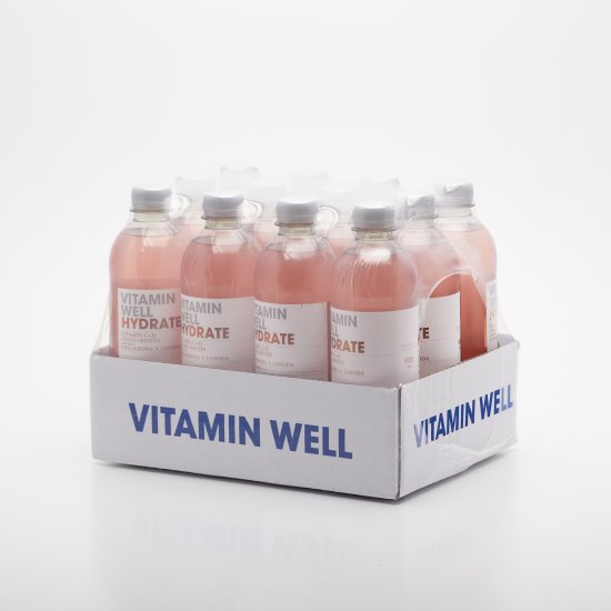 12pack Vitamin Well HYDRATE 500ml