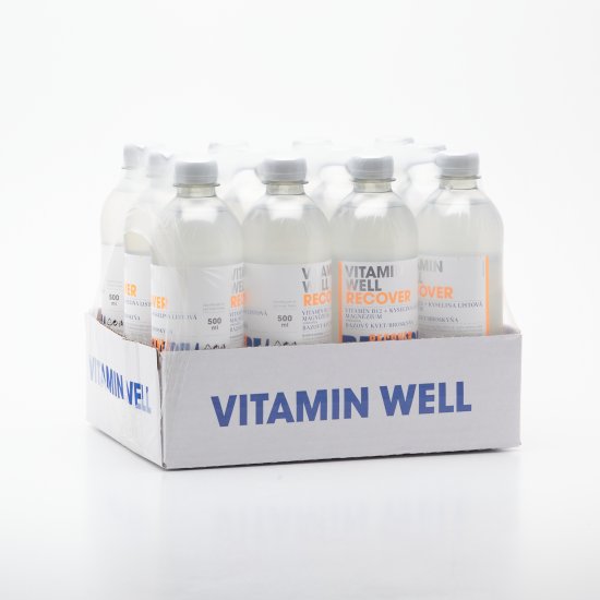 12pack VITAMIN WELL RECOVER 500ml