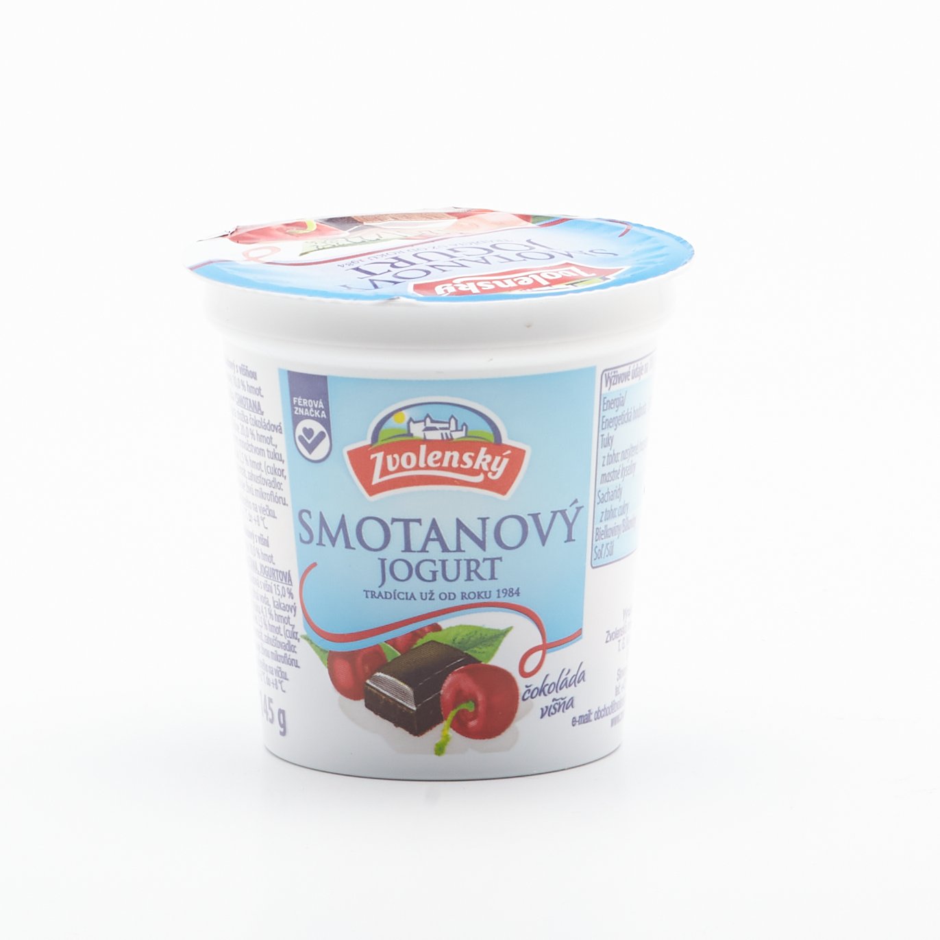 Zvolenský smotanový jogurt višňa 145g