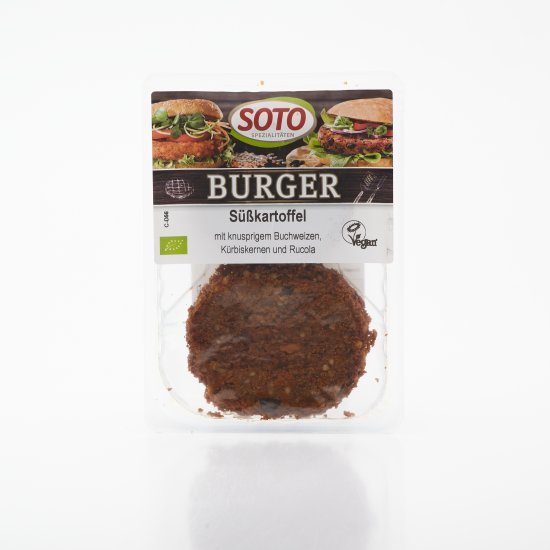 BIO Burger sladké zemiaky 160g