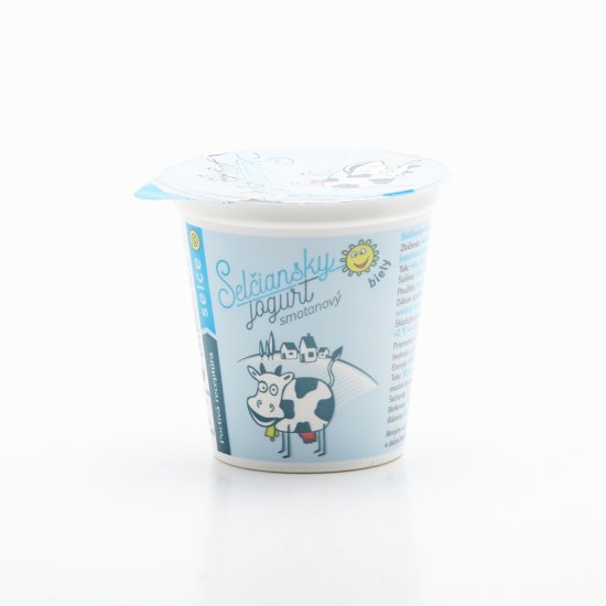 Selčiansky biely smotanový jogurt 145g