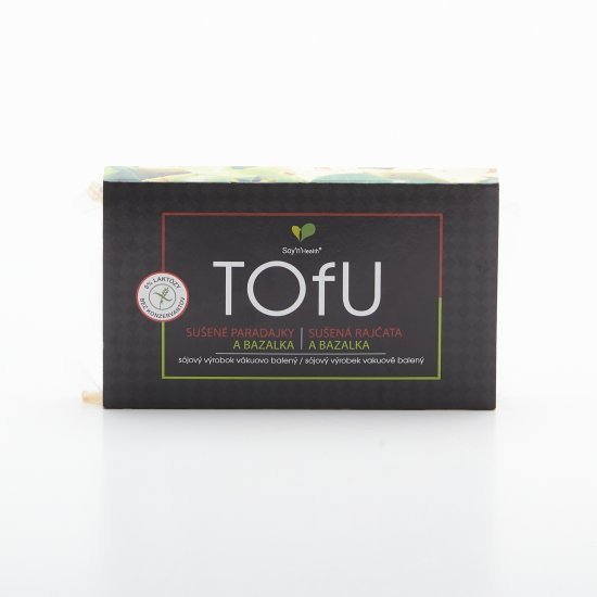 Tofu bazalka a sušená paradajka 180g