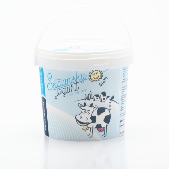 Selčiansky biely smotanový jogurt 1kg