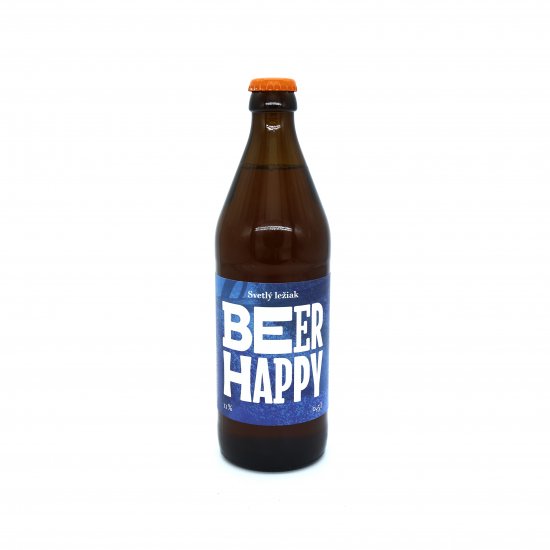 Beer Happy 11° - Ležiak, svetlý, 0,5l