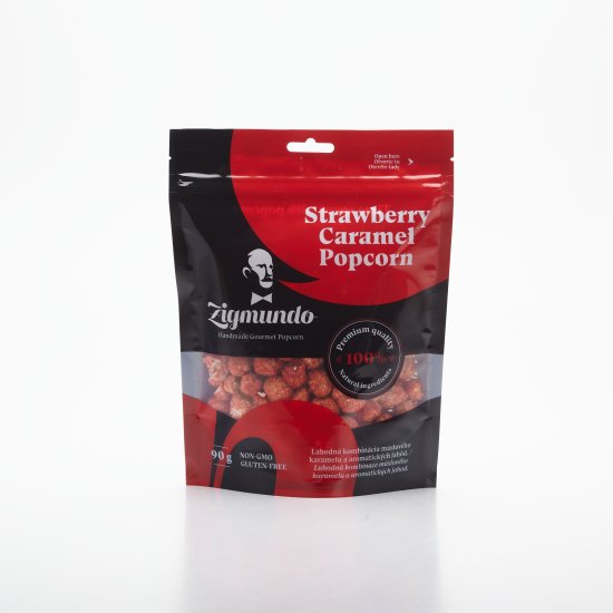 Strawberry Caramel Popcorn 90g