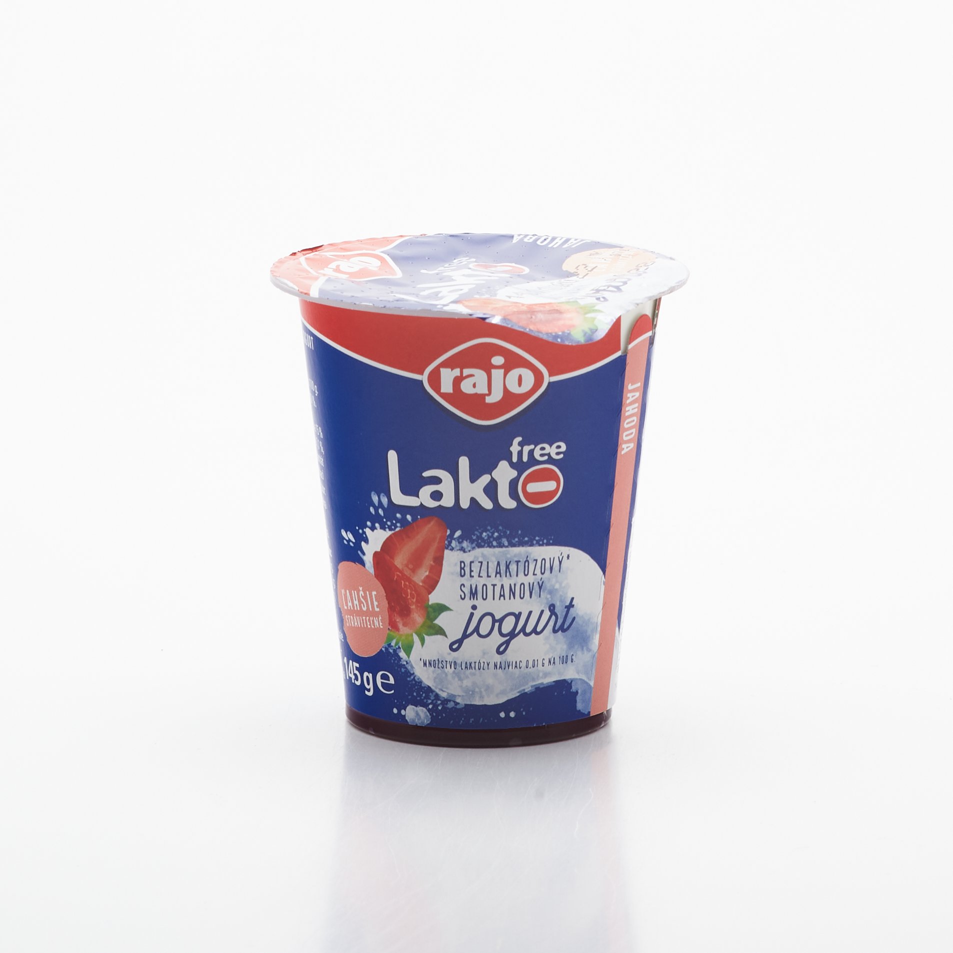 Jahodový jogurt laktofree 145g