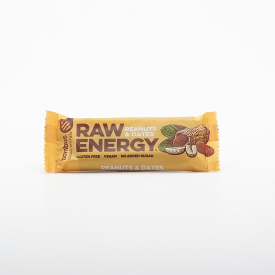 BOMBUS Raw energy Peanut & Dates 50g