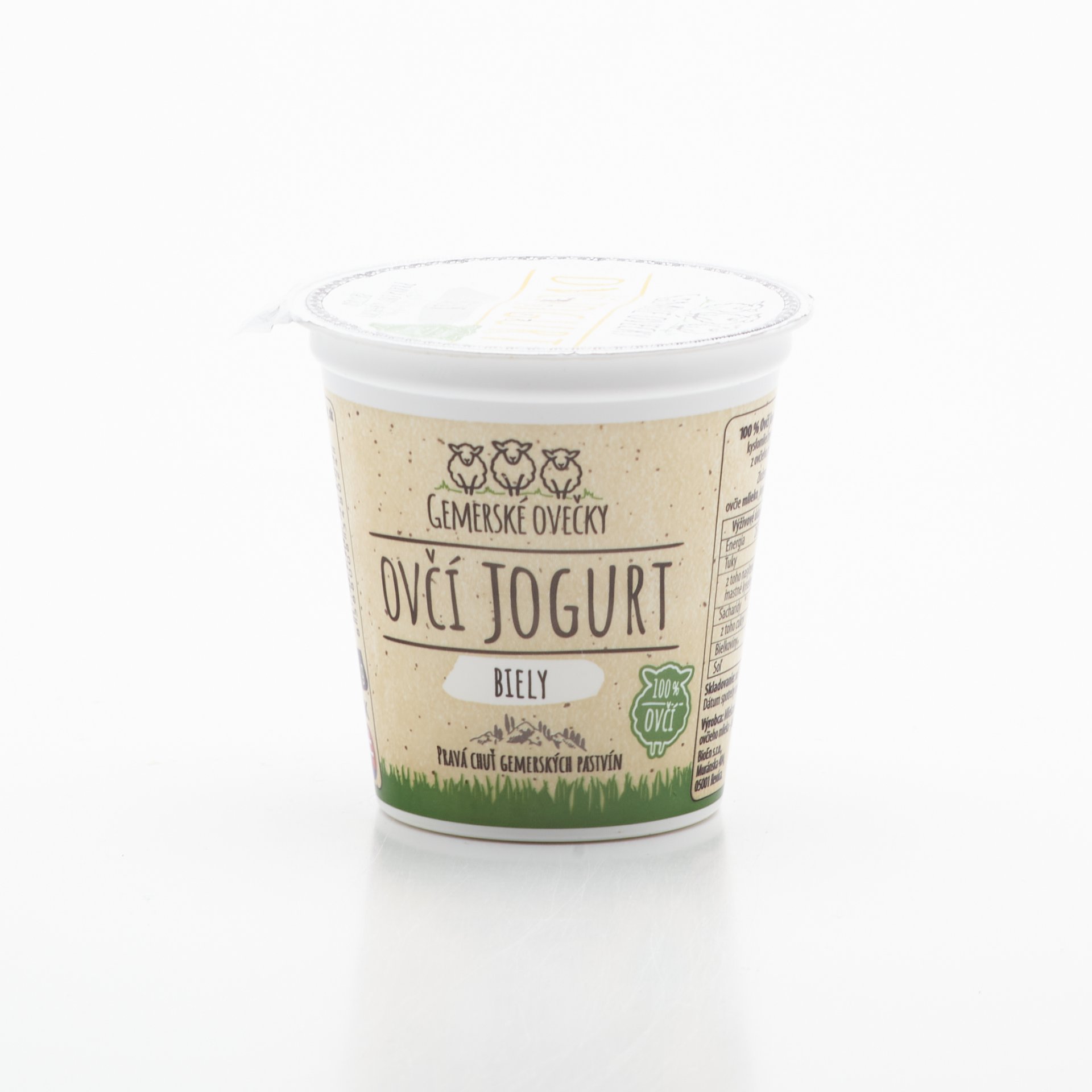 Ovčí jogurt biely 150g