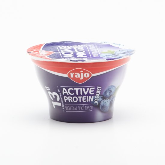 Active protein čučoriedkový jogurt 180g