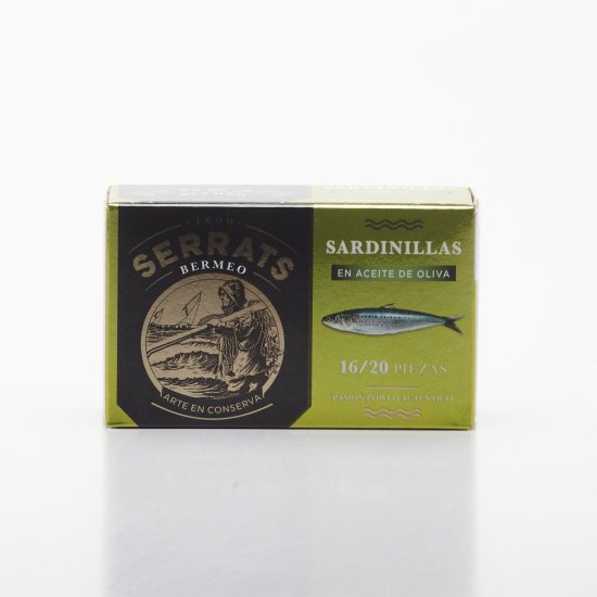 BABY sardinky v olivovom oleji 115g