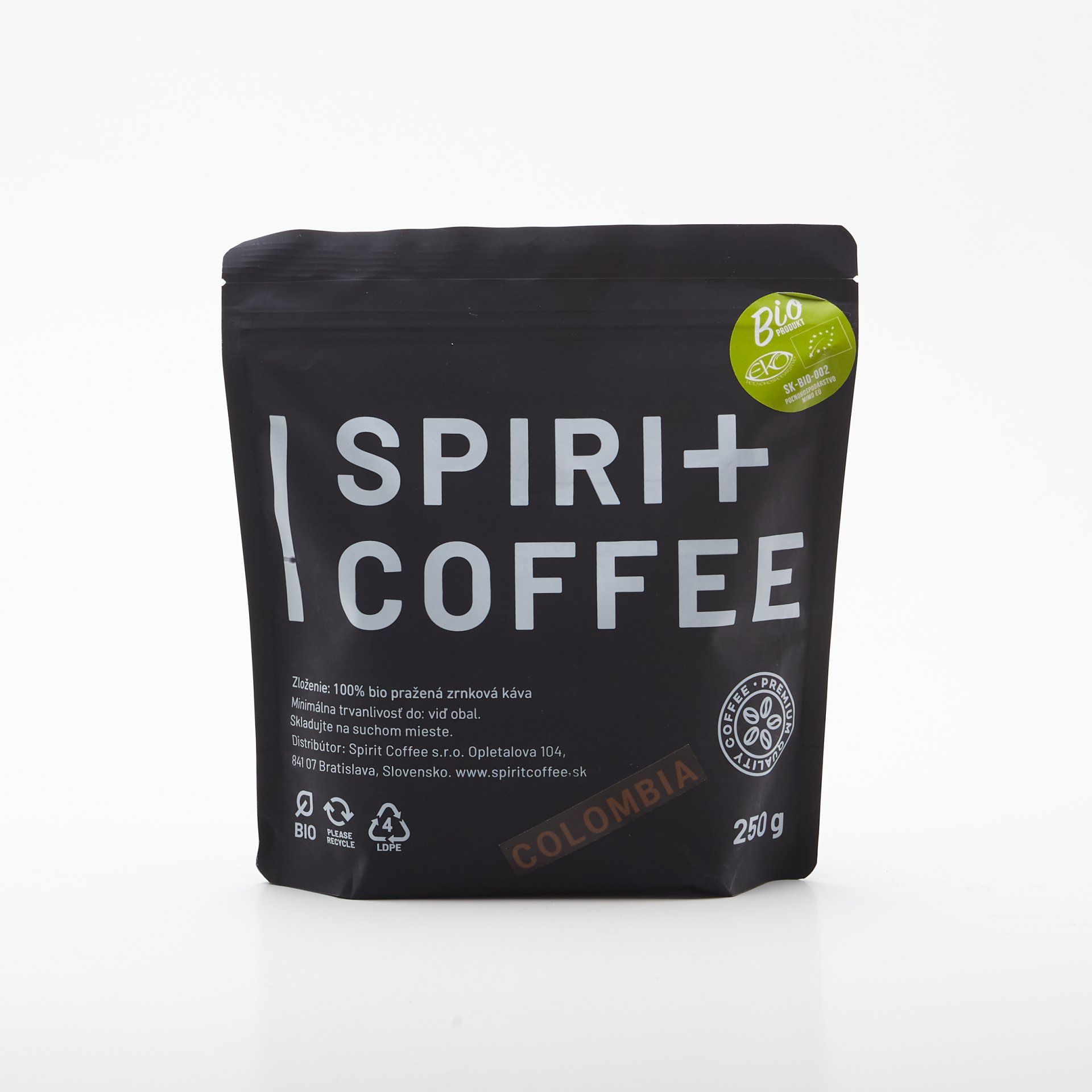BIO Spirit Coffee - Colombia Org. 250g