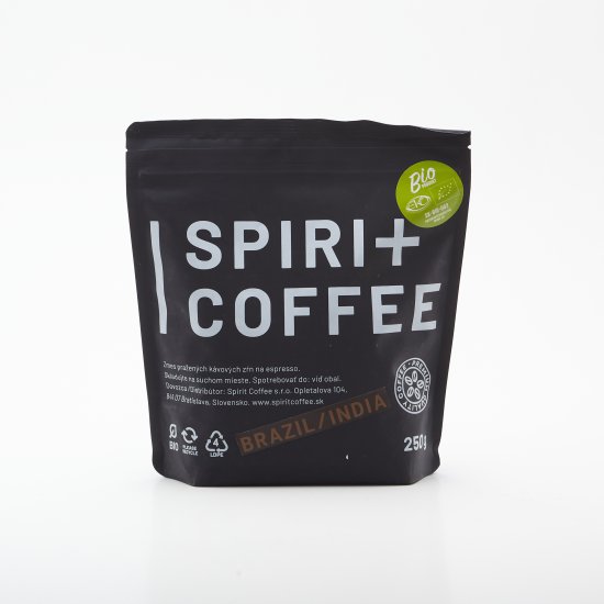 Spirit Coffee -Brazil/India Organic 250g