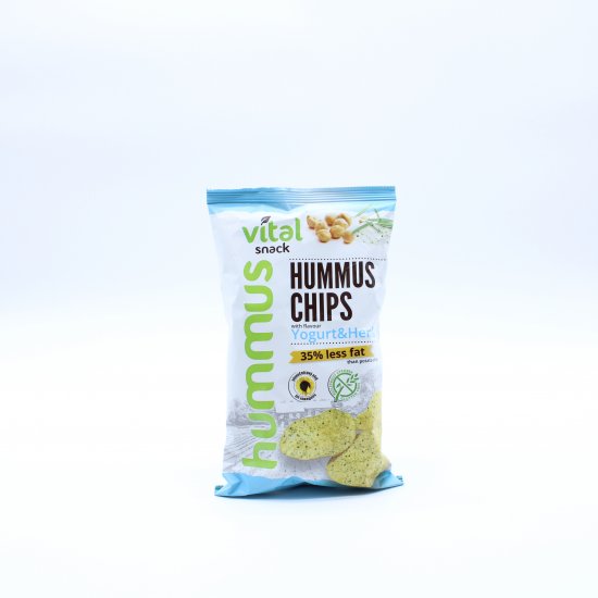 Hummus chips yogurt and herbs 65g