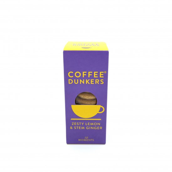 Coffee dunkers - zázvor a citrón 150g