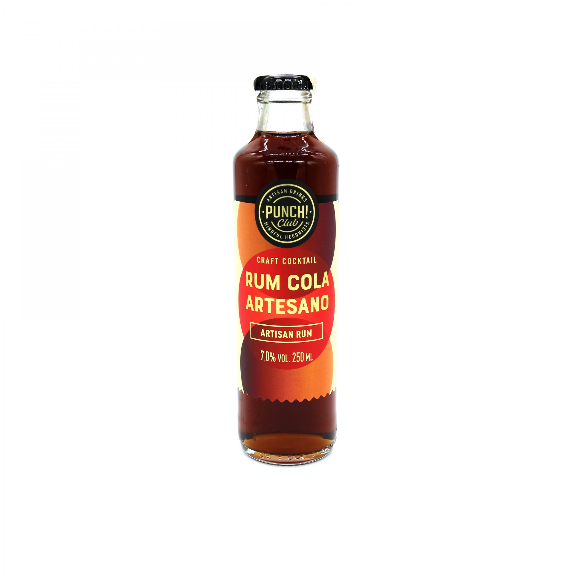 Punch Club! Rum Cola Artesano 7% 250ml