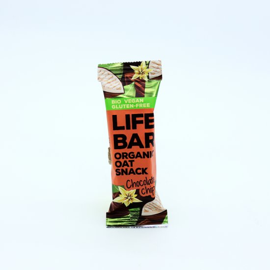 BIO Lifebar Oat Snack s čokoládou 40g
