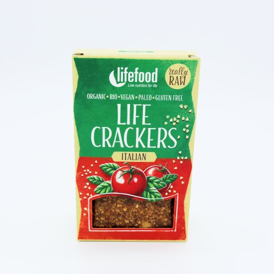 Life Crackers BIO paradajka bazalka 90g
