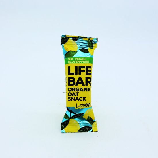 BIO Lifebar Oat Snack citrónový 40g