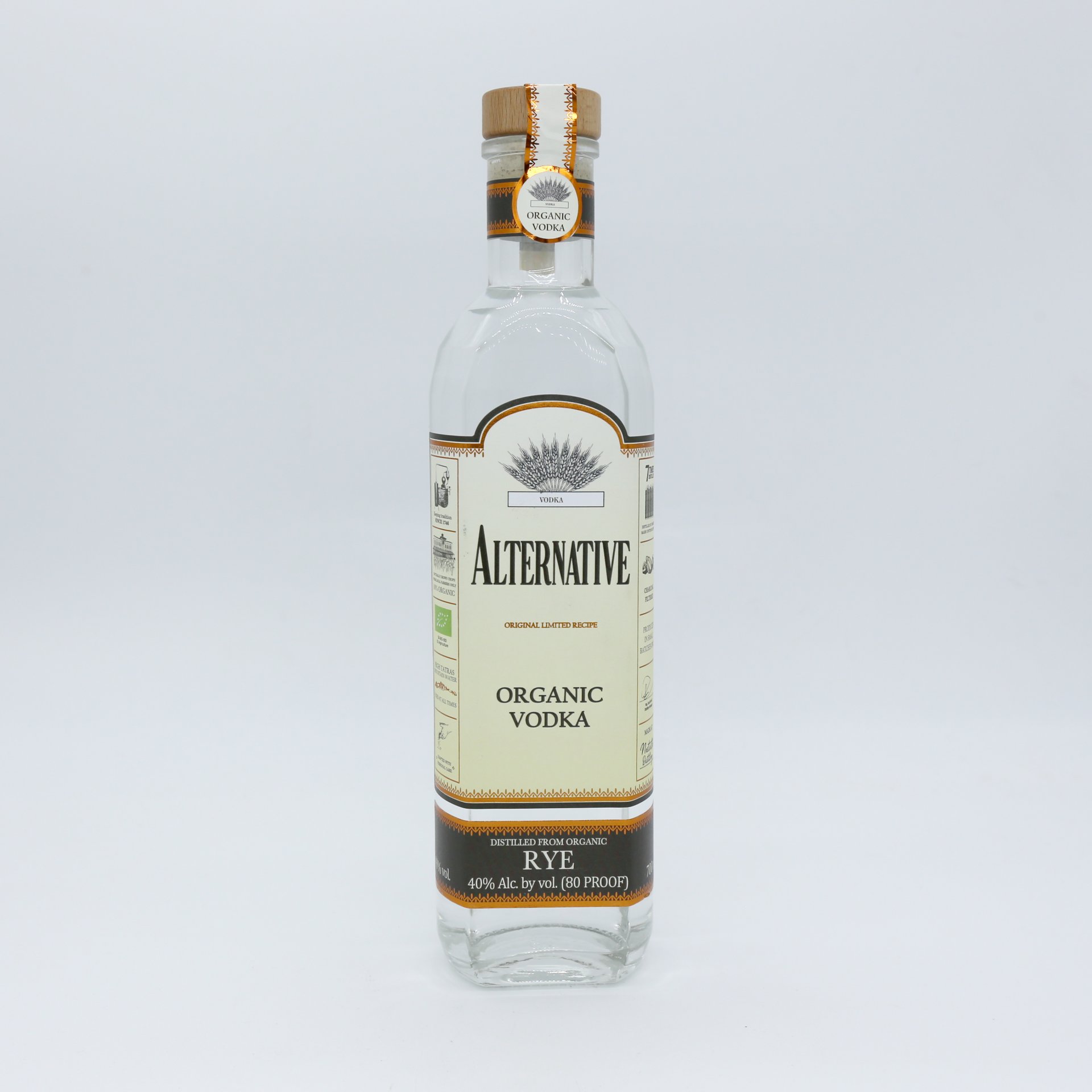 Alternative Vodka Rye Organic 40% 0,7l