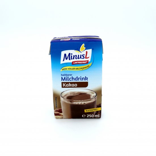 Minus L kakaové mlieko 1.5% 250ml UHT