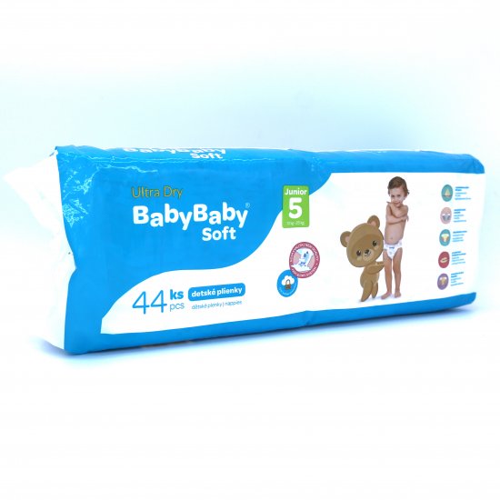 BabyBaby Soft Ultra-Dry Junior 44ks