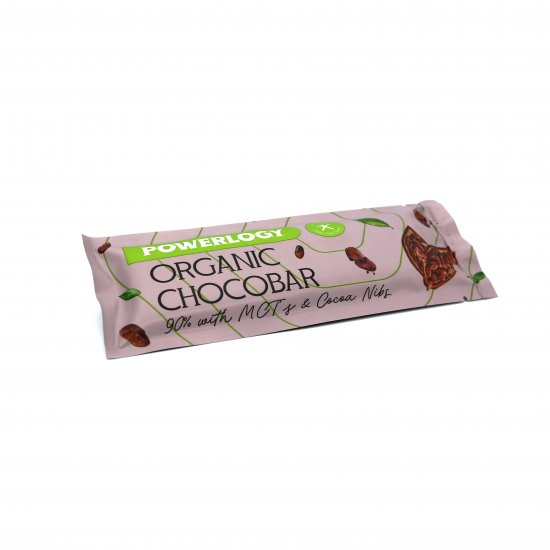 Powerlogy Organic Chocobar 90% 50 g