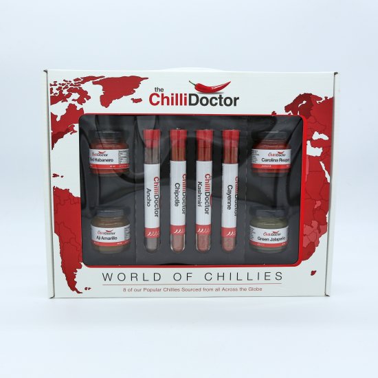World of Chillies 4 x 9g/4 x 40 ml