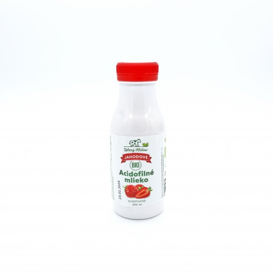 BIO acidofilné mlieko jahodové 250ml