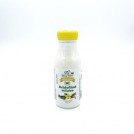BIO acidofilné mlieko vanilkové 250ml